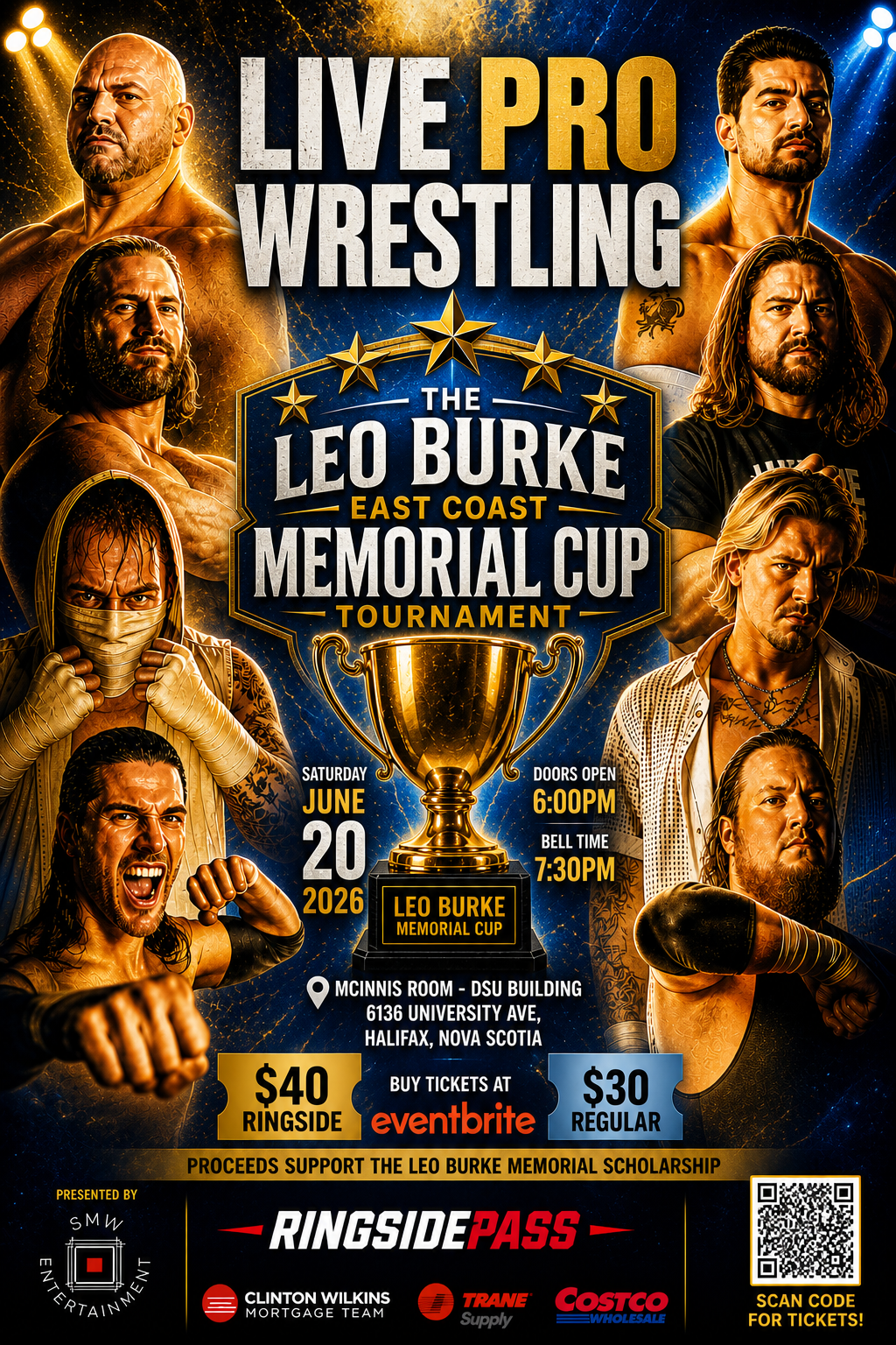 Leo Burke Memorial Cup Poster